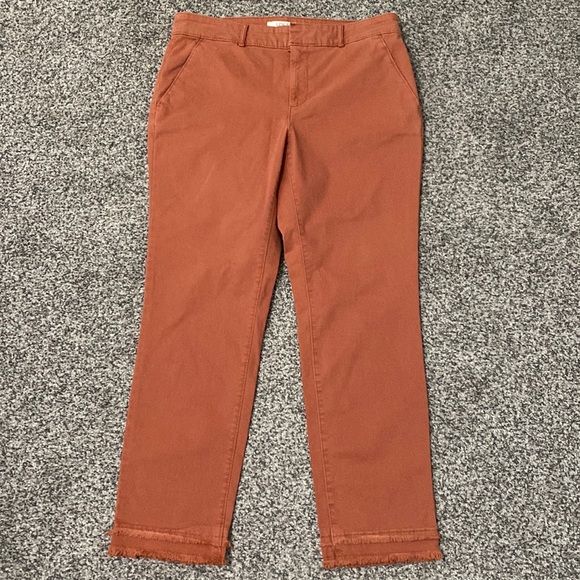 LOFT Pants & Jumpsuits Loft Crop Khaki Pants Poshmark